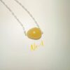 ZHUSHA ZHI — Natural Warm Jade Necklace - Stone 01