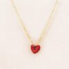 Crimson Heart Jewelry Set - Necklace