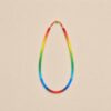 Color Play — Colorful Enamel Bead Necklace - Rainbow Gradient