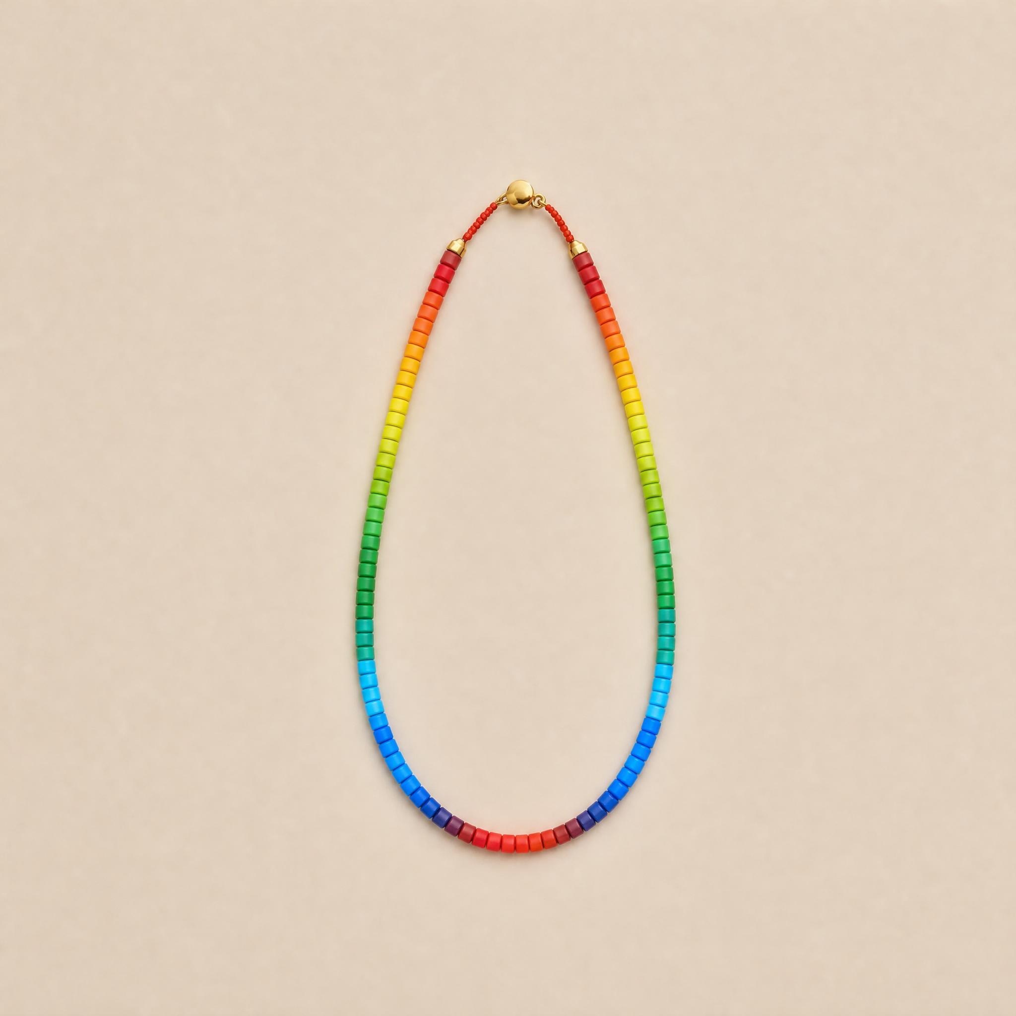 Color Play — Colorful Enamel Bead Necklace - Image 16