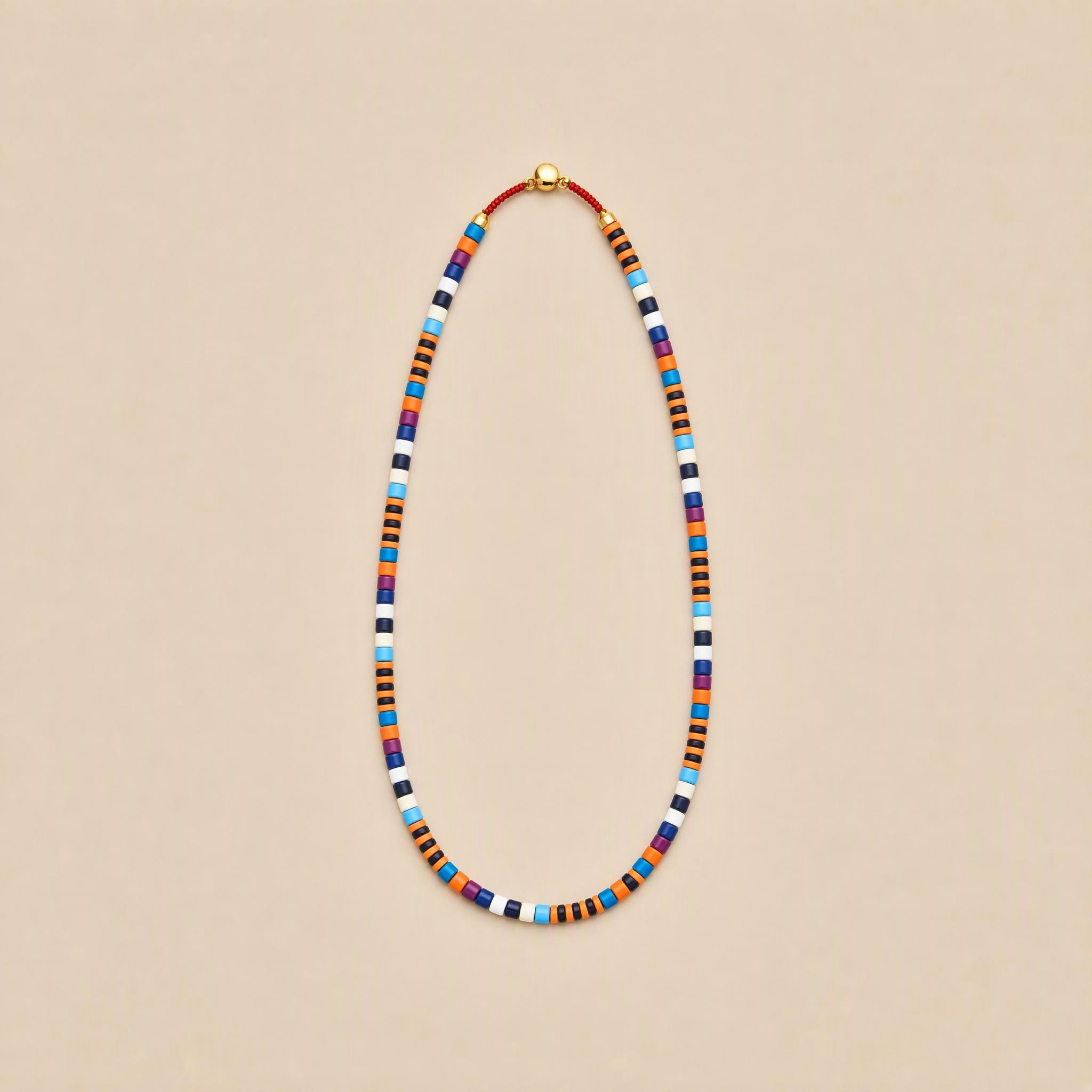 Color Play — Colorful Enamel Bead Necklace - Image 12