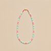 Color Play — Colorful Enamel Bead Necklace - Candy Pastel