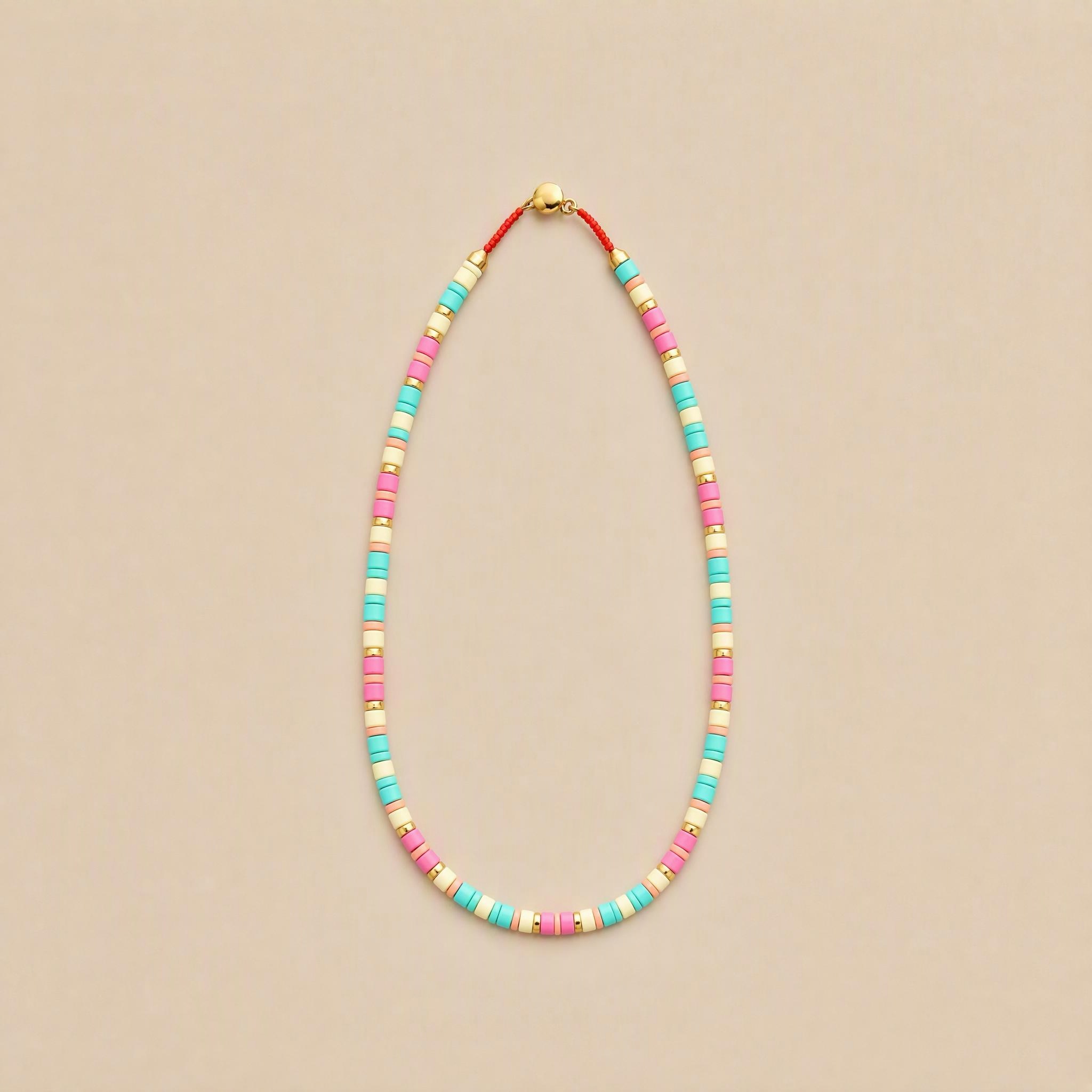 Color Play — Colorful Enamel Bead Necklace - Image 10