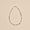 Color Play — Colorful Enamel Bead Necklace - Earthy