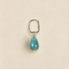 Naturally Different — Raw Turquoise Drop Earrings - Single (1 Earring)