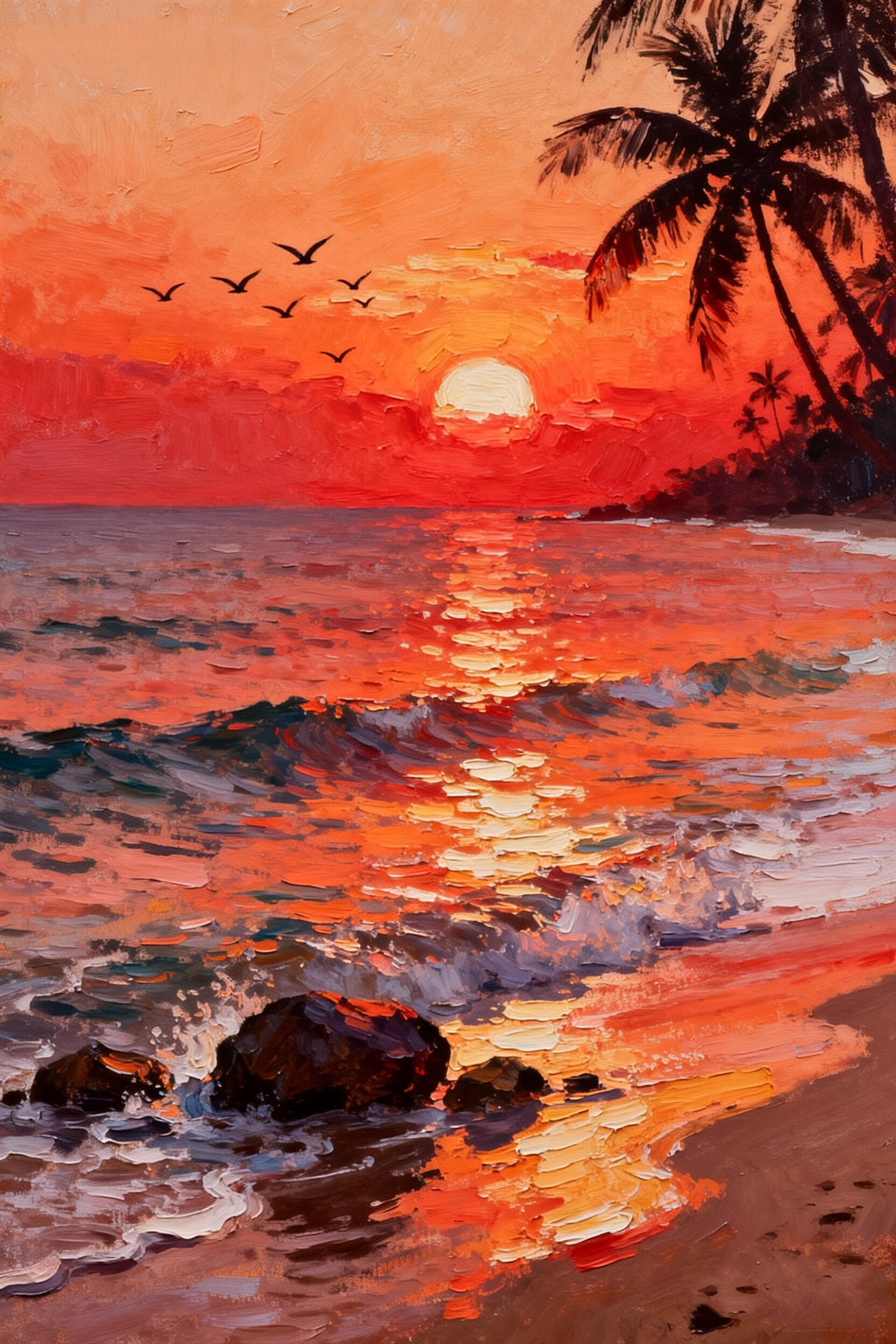 Seaside sunset inspiration for a meaningful Nanhong agate bracelet