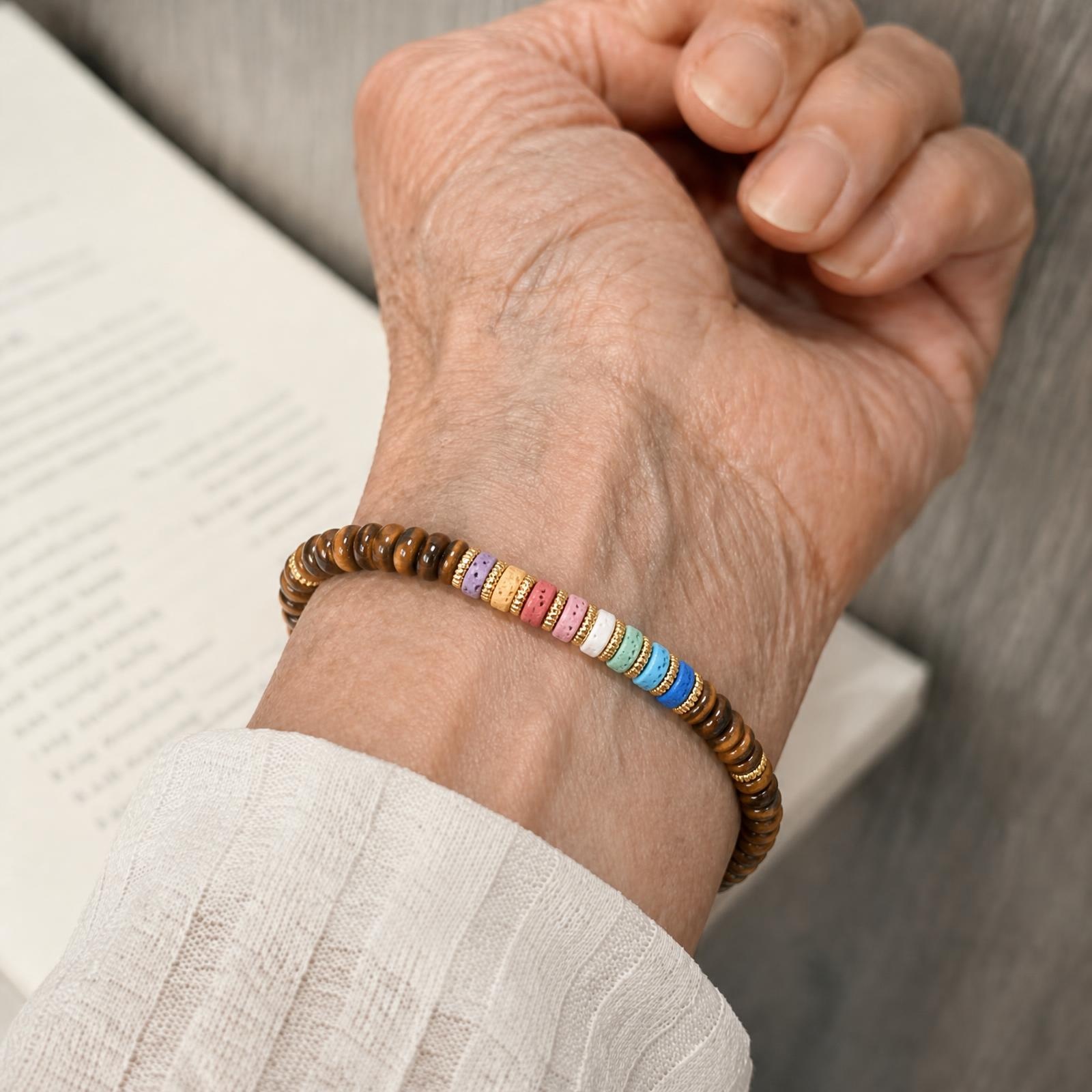 Tiger’s Eye Bracelet — Wrist View