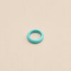 Different, Still Together — Meaningful Gemstone Band Ring - Turquoise